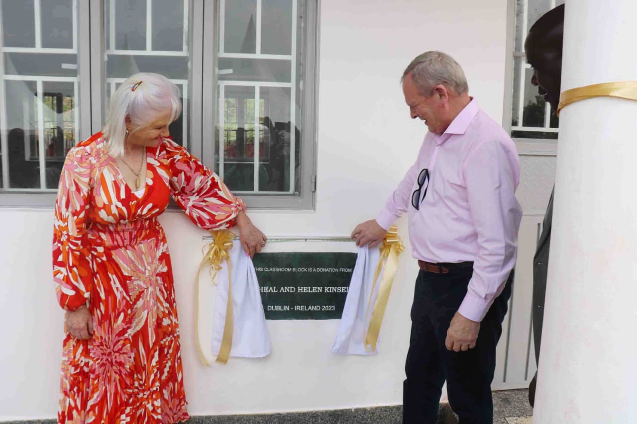 Irish Couple build St. Micheal Nursery and Primary School, hands it over to Lugazi Diocese